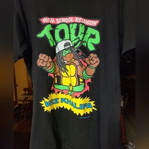 Wiz Khalifa High School Reunion Tour T-Shirt Men's Large